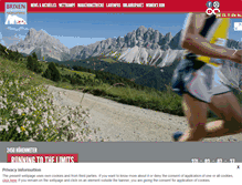 Tablet Screenshot of brixenmarathon.com